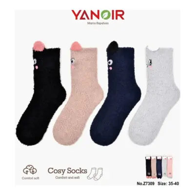 Z7309 Calcetin Rizo 35-40 Yanoir