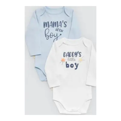 Body Bebé Manga Larga Pack de 2 Ysabel Mora 25586