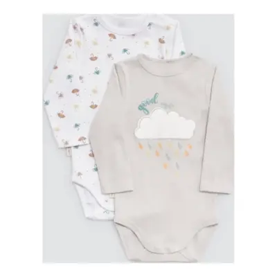 Body Bebé Manga Larga Pack de 2 Ysabel Mora 25608