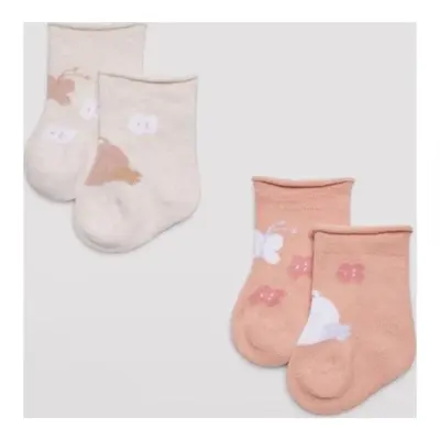 Calcetín Recién Nacido Pack de 2 Ysabel Mora 62816