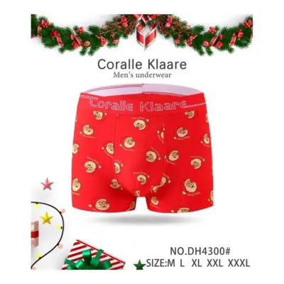 Dh4300 Boxer Algodon Rojo