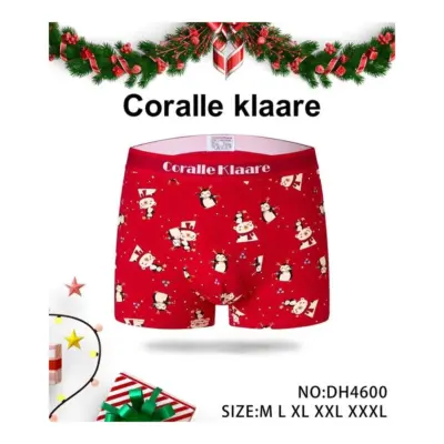 Dh4600 Boxer Hombre Rojo